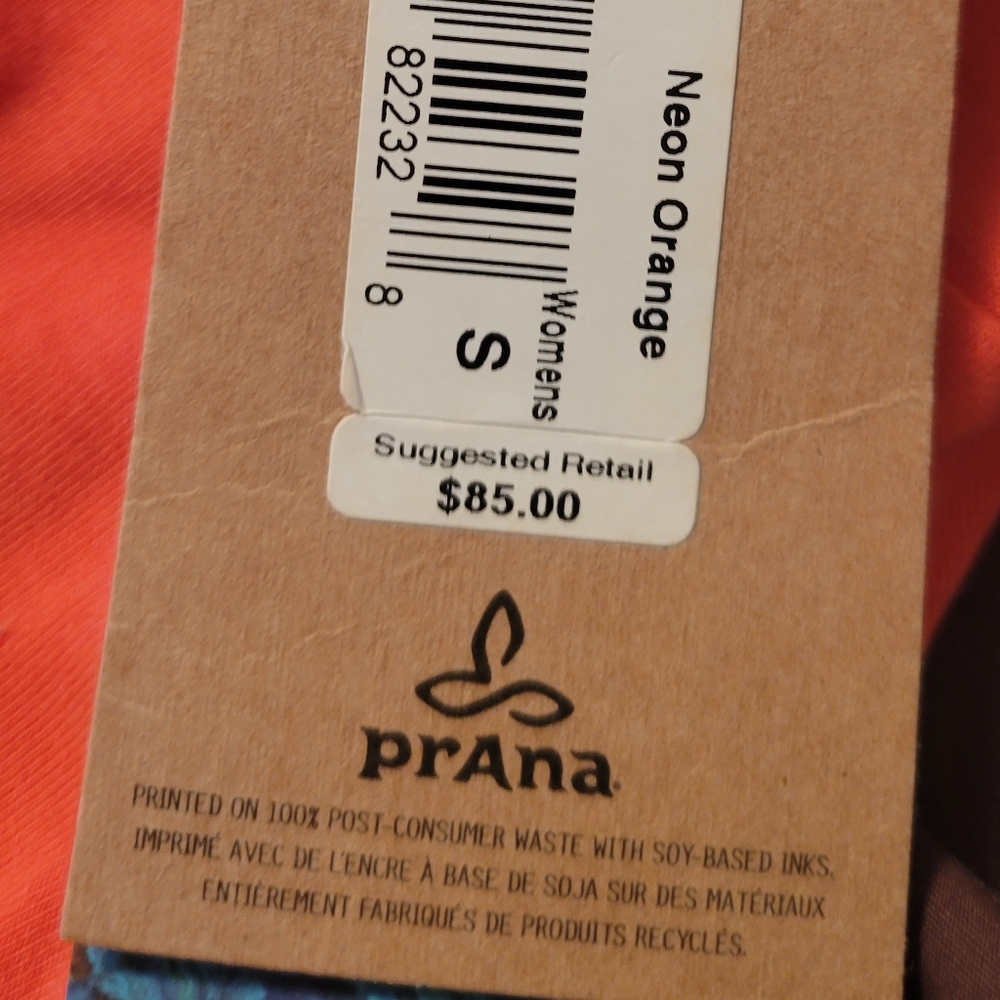 prana neon orange cali dress - Picture 12 of 14
